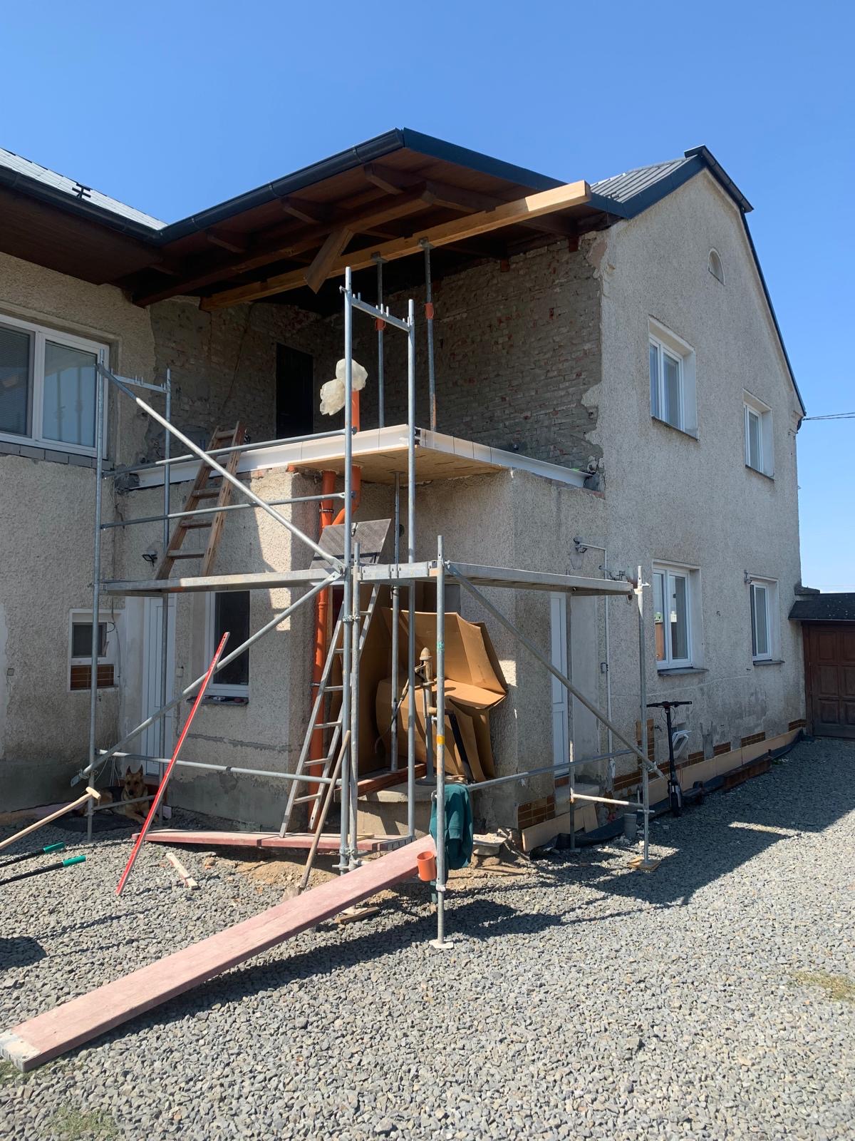 Přestavba balkónu na koupelnu
